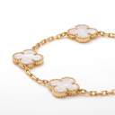 Vintage Alhambra Mother of Pearl Clover 5 Motifs Bracelet