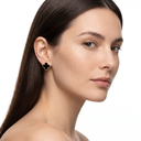 Vintage Alhambra Onyx Motif Earrings