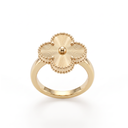 Vintage White Gold Alhambra Clover Ring