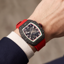 Winding Extra Flat Italy Carbon Men's Watch | RM 67-02
