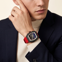 Winding Extra Flat Italy Carbon Men's Watch | RM 67-02